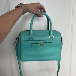 Teal Kate Spade Purse
